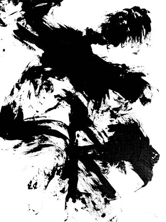 Framed Expressive Abstract III Print