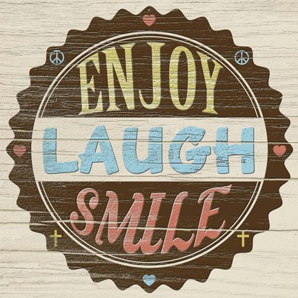 Framed Seal of Laughter Print