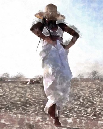 Framed Her Dance I Print