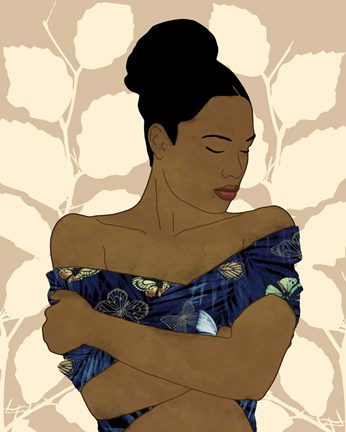 Framed Ethnic Beauty II Print