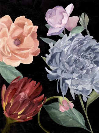 Framed Twilight Blossom II Print