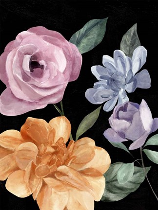 Framed Twilight Blossom III Print