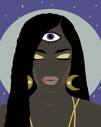 Framed Woman&#39;s Intuition II Print