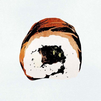 Framed Sushi Style VI Print