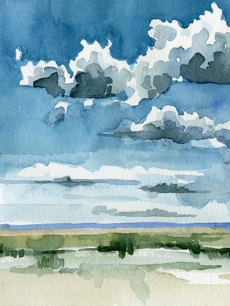 Framed Western Skies I Print