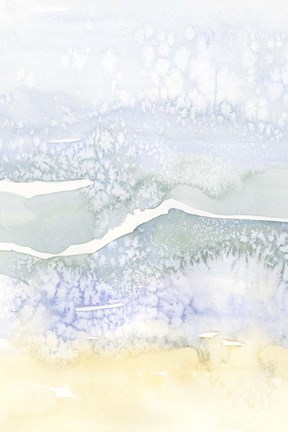 Framed Salty Seaside II Print