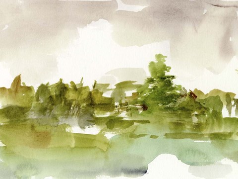 Framed Morning Retreat II Print