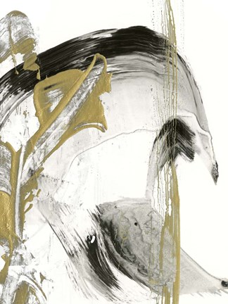 Framed Drip II Print