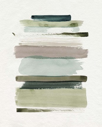 Framed Grass Stains I Print