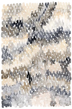 Framed Pebble Beach I Print