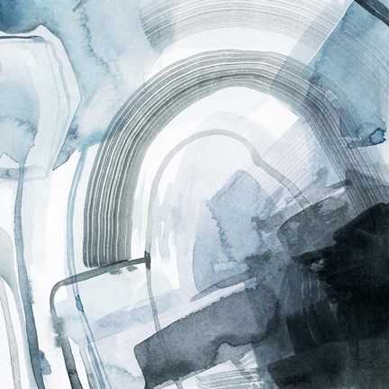 Framed Storm Arches II Print