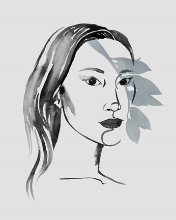 Framed Solace in Shadows III Print