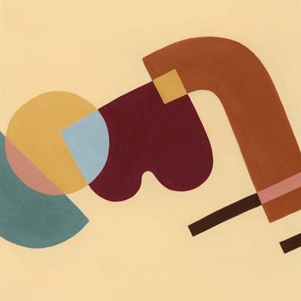 Framed Sunset Tumble II Print