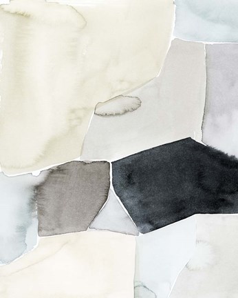 Framed Tectonic Overlap II Print