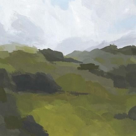 Framed Powell Valley II Print