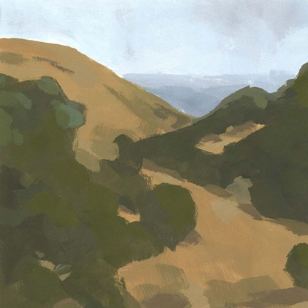 Framed Hollis Ranch II Print