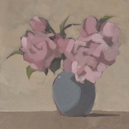 Framed Spring Vase IV Print