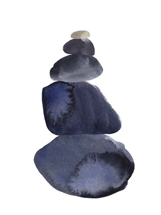 Framed Camp Cairn II Print