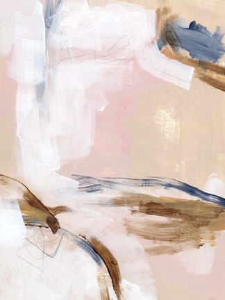 Framed Salt Flat Tracks I Print