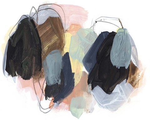 Framed Boulders I Print