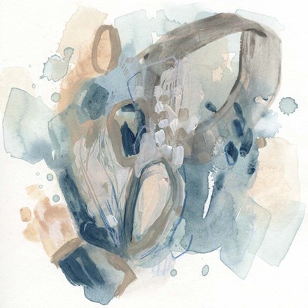 Framed Soft Vortex II Print