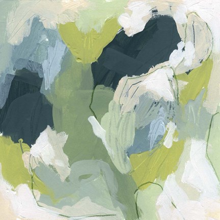 Framed Emerald Storm III Print