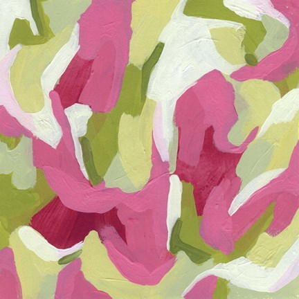 Framed Chromatic Topography II Print