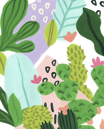 Framed Party Plants IV Print