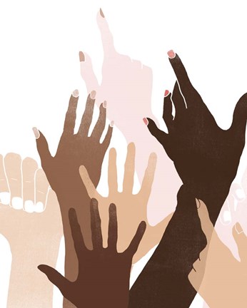 Framed Reach &amp; Rise I Print