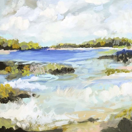 Framed Surfscape II Print