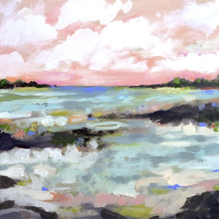 Framed Surfscape III Print