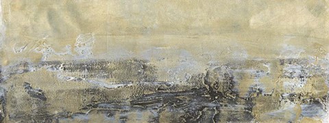 Framed Gold Horizon I Print