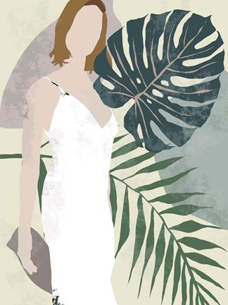 Framed Summer Shades III Print