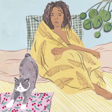 Framed Lazy Afternoon IV Print