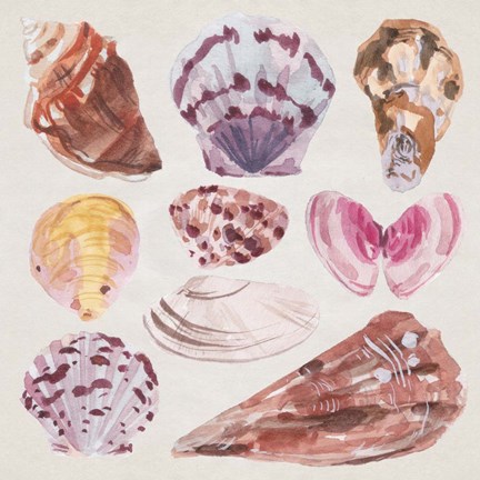 Framed Ocean Sounds I Print