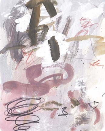 Framed Whispering Dawn III Print