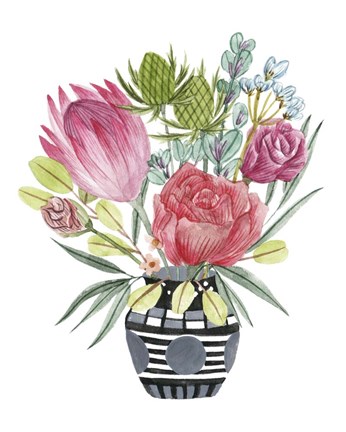 Framed Protea Awakening I Print