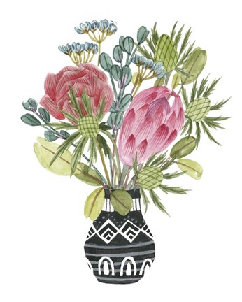 Framed Protea Awakening IV Print