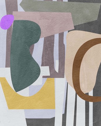 Framed City Shades IV Print