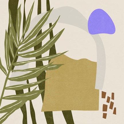 Framed Far Away Place II Print