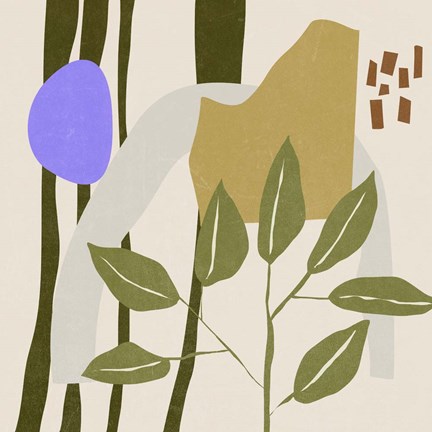 Framed Far Away Place V Print