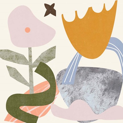 Framed Lunar Flower IV Print