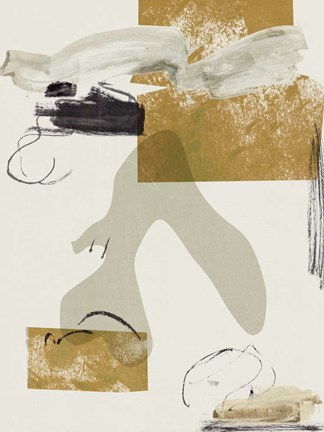 Framed Over the Line I Print