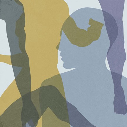 Framed Golden Dream VI Print