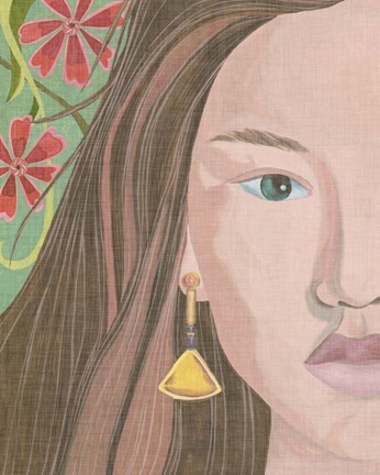 Framed Morning Portrait II Print