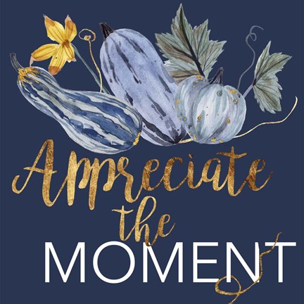 Framed Indigo Harvest III Print