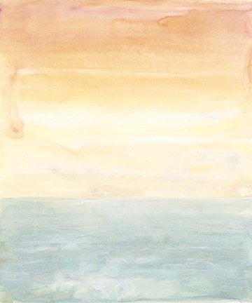 Framed Sunny Horizon II Print