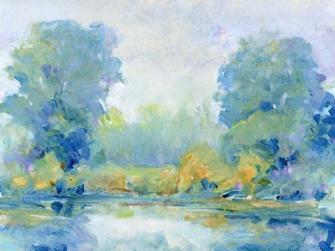 Framed Quiet Morning I Print