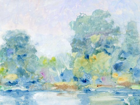 Framed Quiet Morning II Print