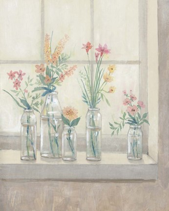 Framed Sunlight Morning I Print